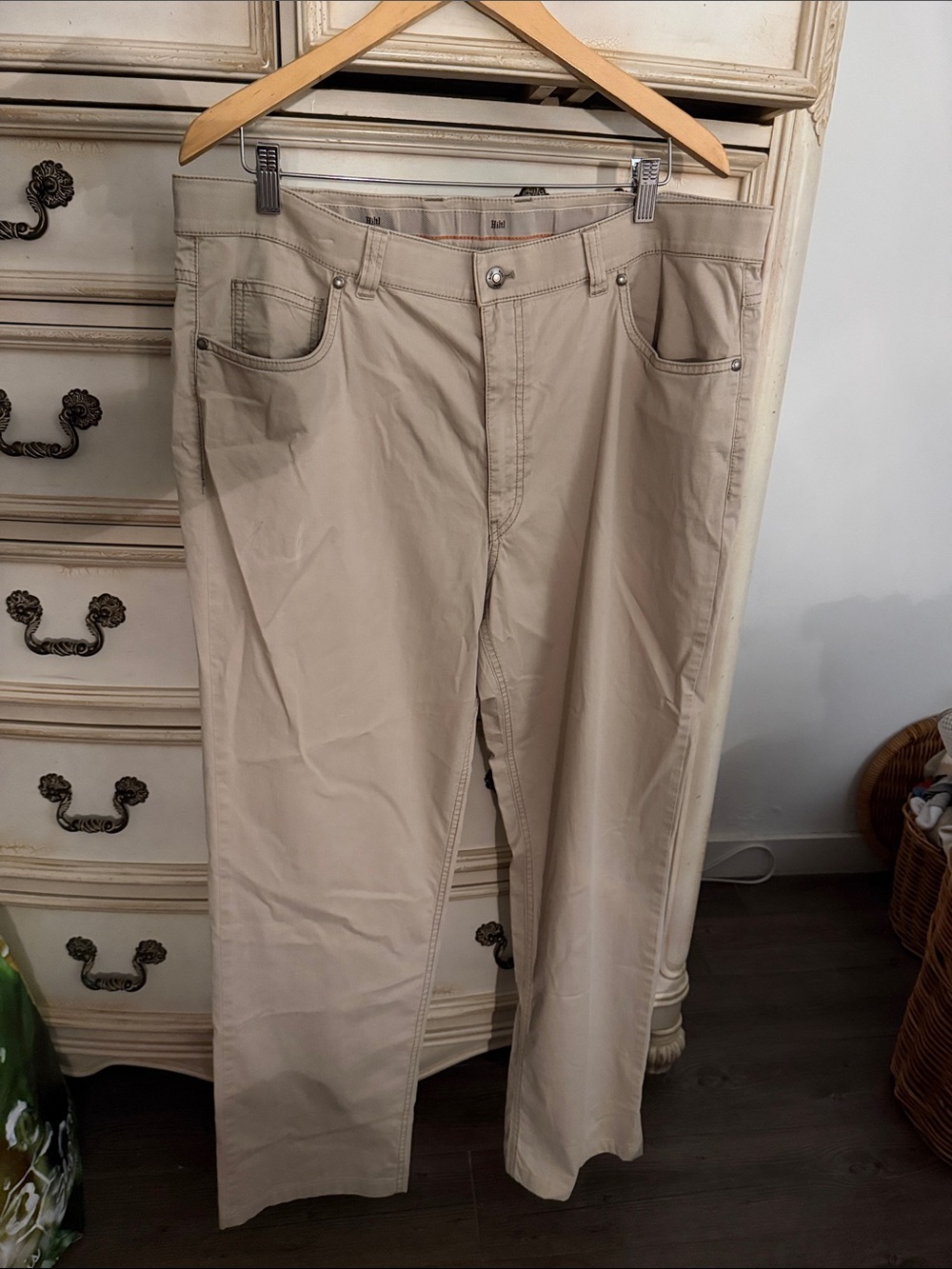 Hitl Men’s 5 Pocket Khaki Pants - 40W/34L